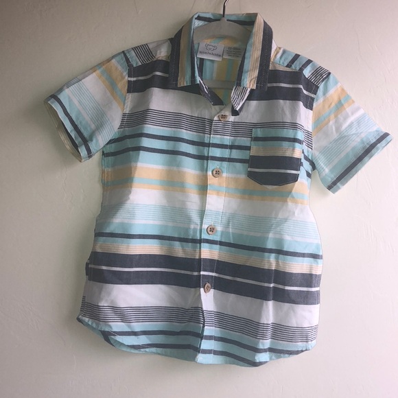 Koala Kids Other - Koala Kids baby boy short sleeve button up shirt